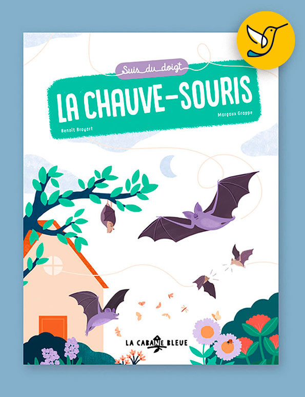 Suis du doigt la chauve-souris