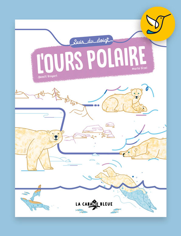 Suis du doigt l&rsquo;ours polaire